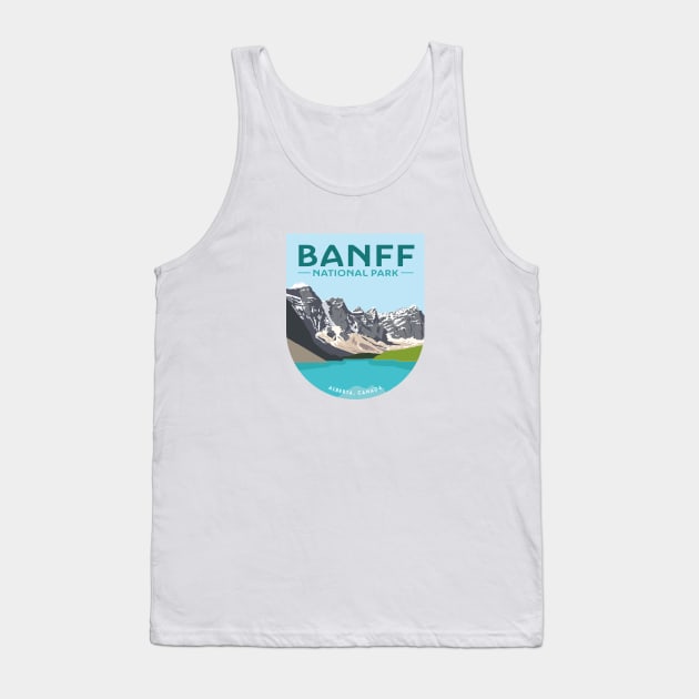 Banff National Park Tank Top by smalltownnc